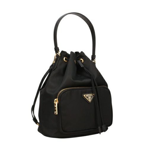 プラダ ショルダーバッグ レディース トライアングルロゴ ブラック PRADA 1BH038 V UOO RV44 F0002 NERO