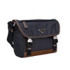 プラダ ショルダーバッグ メンズ トライアングルロゴ ネイビー PRADA 2VD066 V OOF 384 F0C1B BLU+CAFFE
