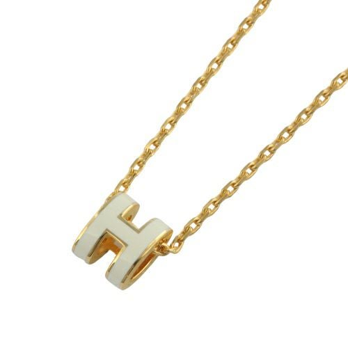 エルメス ネックレス レディース ポップH ミニ MINI POP H HERMES H147992F BLANC/GD