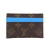 ルイヴィトン カードケース 名刺入れ レディース カードケース ポルト カルト･ダブル ブルー LOUIS VUITTON M12838 ガストン ブルー