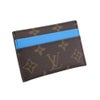 ルイヴィトン カードケース 名刺入れ レディース カードケース ポルト カルト･ダブル ブルー LOUIS VUITTON M12838 ガストン ブルー