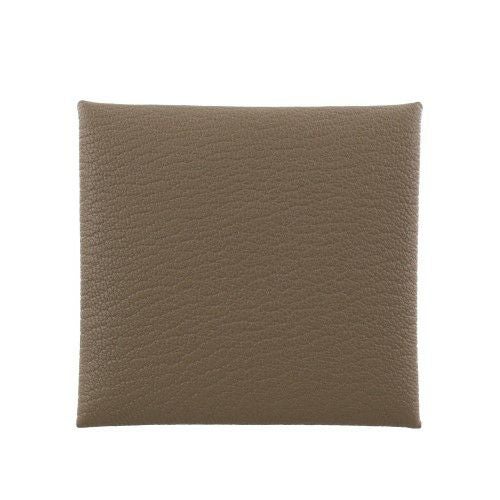 エルメス バスティア エトゥープ エプソン シルバー金具 W刻印 ブラウン HERMES コインケース メンズ レディース