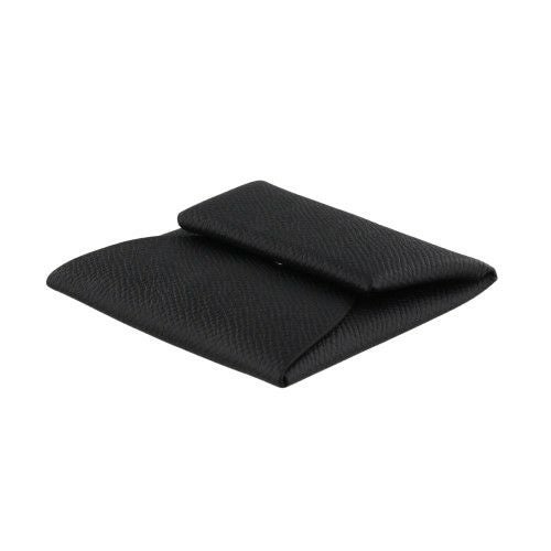エルメス バスティア ノワール エプソン シルバー金具 W刻印 ブラック
