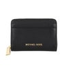 マイケルコース コインケース レディース ジェットセット スモール ペブルドレザー ジップアラウンド ブラック MICHAEL KORS 32T4GJ6Z5L 001 BLACK