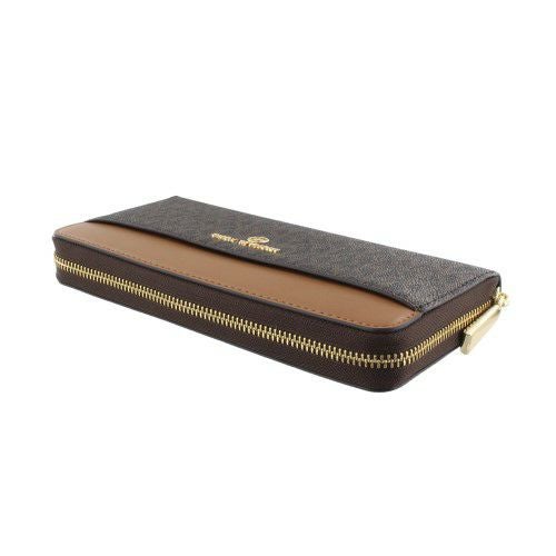 マイケルコース 長財布 レディース JET SET CHARM MK SIG ブラウン MICHAEL KORS 32T0GT9E8B 252 BRN ACORN