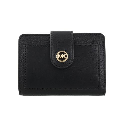 マイケルコース 二つ折り財布 レディース ブラック MICHAEL KORS