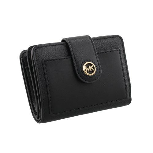 マイケルコース 二つ折り財布 レディース ブラック MICHAEL KORS