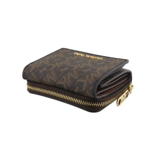 マイケルコース 三つ折り財布 コンパクト財布 レディース ブラウン MICHAEL KORS 32S4G8ED8B 227 BRN LUGGAGE
