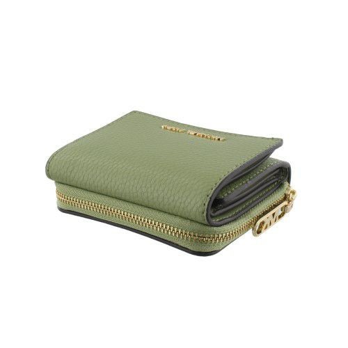 マイケルコース 三つ折り財布 コンパクト財布 レディース グリーン
