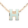 エルメス ネックレス レディース MINI POP H グリーン HERMES H109507B VERT FIZZ/PGD