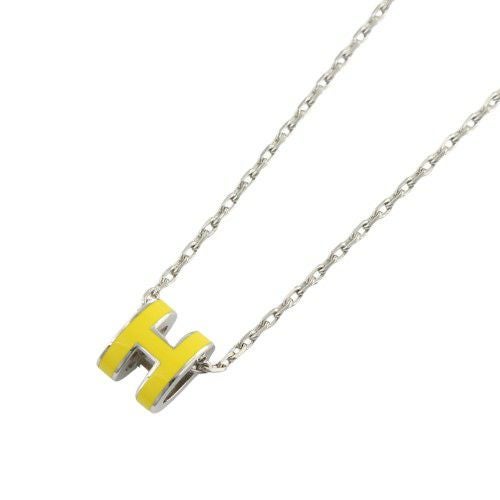エルメス ネックレス レディース MINI POP H イエロー HERMES