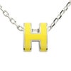 エルメス ネックレス レディース MINI POP H イエロー HERMES H147992FO17 NEW LIME/SV