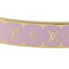 ルイヴィトン バングル レディース ブレスレット・ナノ グラム エナメル ピンク LOUIS VUITTON H147992FP98