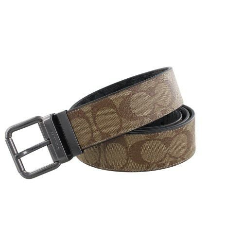コーチ アウトレット ベルト メンズ ブラウン COACH OUTLET CQ008