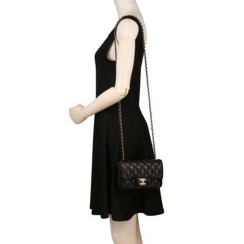 シャネル ショルダーバッグ レディース ココマーク ブラック CHANEL