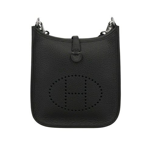 エルメス エブリンTPM トリヨンクレマンス ブラック シルバー金具 W