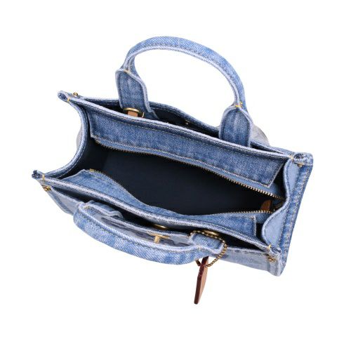 コーチ ハンドバッグ トートバッグ レディース ブルー COACH CZ100