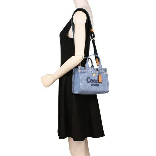 コーチ ハンドバッグ トートバッグ レディース ブルー COACH CZ100