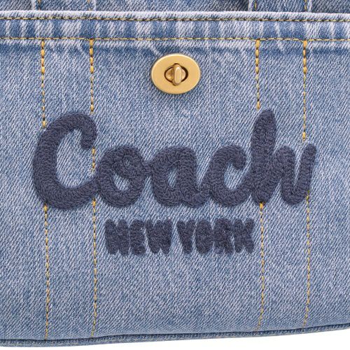 コーチ ハンドバッグ トートバッグ レディース ブルー COACH CZ100