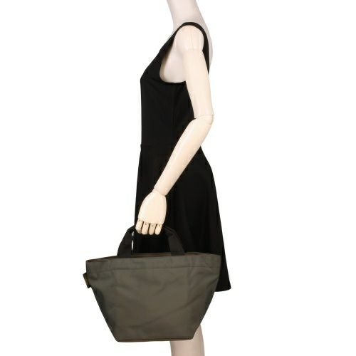 エルベシャプリエ ハンドバッグ トートバッグ レディース ナイロン舟型トートM グレー Herve Chapelier 1027N 03 Fusil/64 Taupe