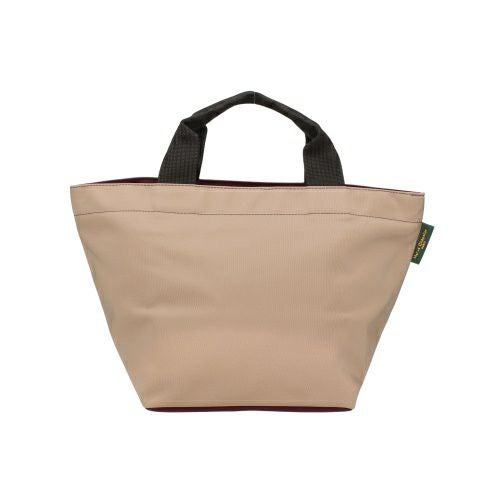 エルベシャプリエ ハンドバッグ トートバッグ レディース ナイロン舟型トートM ベージュ Herve Chapelier 1027N 63 Mastic/24 Aubergine