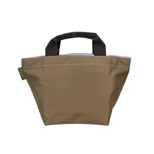 エルベシャプリエ ハンドバッグ トートバッグ レディース ナイロン舟型トートM ブラウン Herve Chapelier 1027N 64 Taupe/10 Bleuet