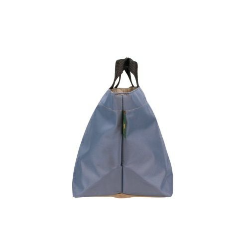 エルベシャプリエ ハンドバッグ トートバッグ レディース ナイロン舟型トートM ブルー Herve Chapelier 1027N 06 Denim/63 Mastic