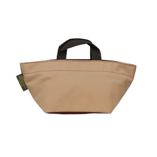 エルベシャプリエ ハンドバッグ トートバッグ レディース ナイロン舟型トートS ベージュ Herve Chapelier 901N 63 Mastic/24 Aubergine