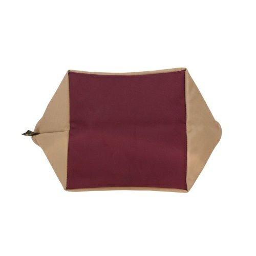 エルベシャプリエ ハンドバッグ トートバッグ レディース ナイロン舟型トートS ベージュ Herve Chapelier 901N 63 Mastic/24 Aubergine