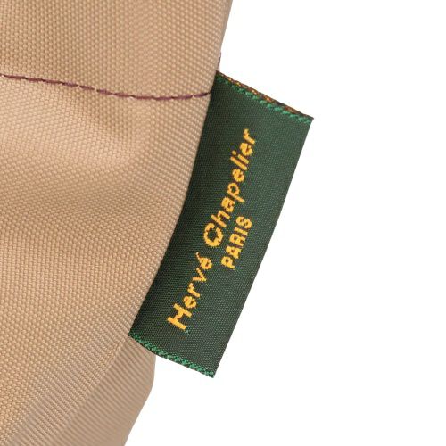 エルベシャプリエ ハンドバッグ トートバッグ レディース ナイロン舟型トートS ベージュ Herve Chapelier 901N 63 Mastic/24 Aubergine
