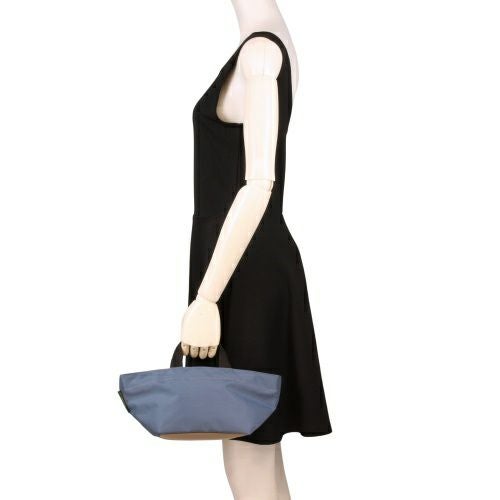 エルベシャプリエ ハンドバッグ トートバッグ レディース ナイロン舟型トートS ブルー Herve Chapelier 901N 06 Denim/63 Mastic