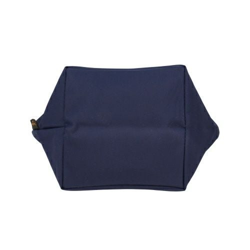 Herve Chapelier ネイビー×ブルー 舟型 ハンドバッグ エルベシャプリエ ハンドバッグ トートバッグ レディース ナイロン舟型