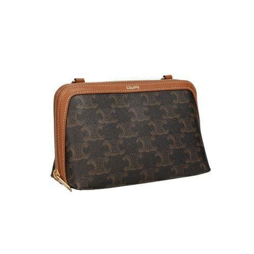 セリーヌ ショルダーバッグ レディース トリオンフ ブラウン CELINE