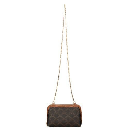 セリーヌ ショルダーバッグ レディース トリオンフ ブラウン CELINE