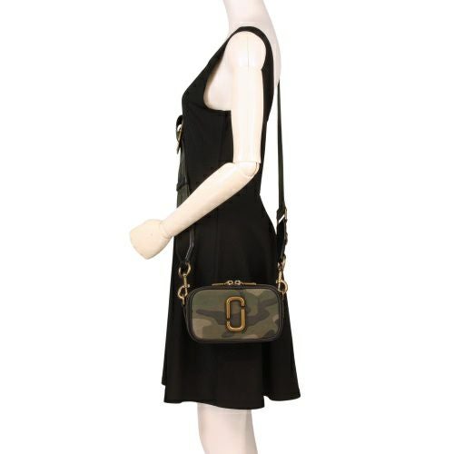 マークジェイコブス ショルダーバッグ レディース ザ カモ ジャカード スナップショット グリーン Marc Jacobs 2S4HCR062H03 304 CAMO MULTI