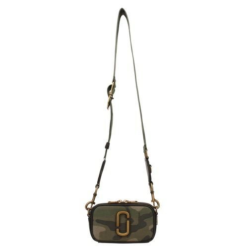 マークジェイコブス ショルダーバッグ レディース ザ カモ ジャカード スナップショット グリーン Marc Jacobs 2S4HCR062H03 304 CAMO MULTI