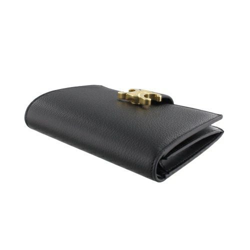 セリーヌ 二つ折り財布 レディース トリオンフ ブラック CELINE