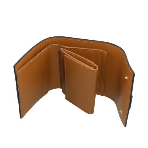 セリーヌ 三つ折り財布 レディース スモール トリフォールドウォレット トリオンフ ブラウン CELINE 10D572BZ9 04LU TAN