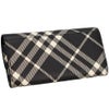 バーバリー 長財布 レディース ハルトン バーバリーチェック ブラック BURBERRY 8095269