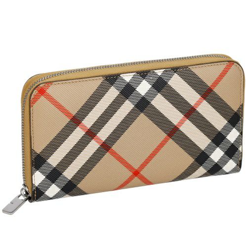 バーバリー 長財布 メンズ レグジグ バーバリーチェック ベージュ BURBERRY 8091923 SAND