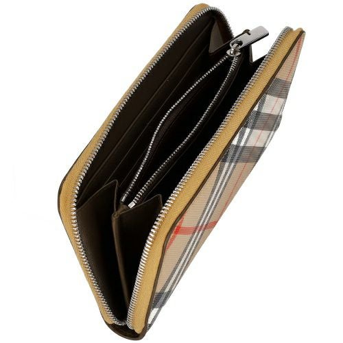 バーバリー 長財布 メンズ レグジグ バーバリーチェック ベージュ