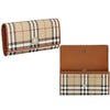 バーバリー 長財布 レディース ハルトン ヴィンテージチェック ベージュ BURBERRY 8094421 ARCHIVE BEIGE