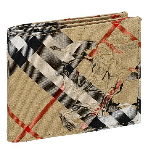 バーバリー 二つ折り財布 メンズ ベージュ BURBERRY 8097588 | GINZA