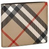 バーバリー 二つ折り財布 メンズ シーシービル バーバリーチェック ベージュ BURBERRY 8095046 SAND