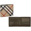 バーバリー 二つ折り財布 メンズ シーシービル バーバリーチェック ベージュ BURBERRY 8095046 SAND