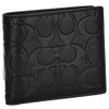 コーチ アウトレット 二つ折り財布 メンズ シグネチャー ブラック COACH OUTLET CX139 QB/BK