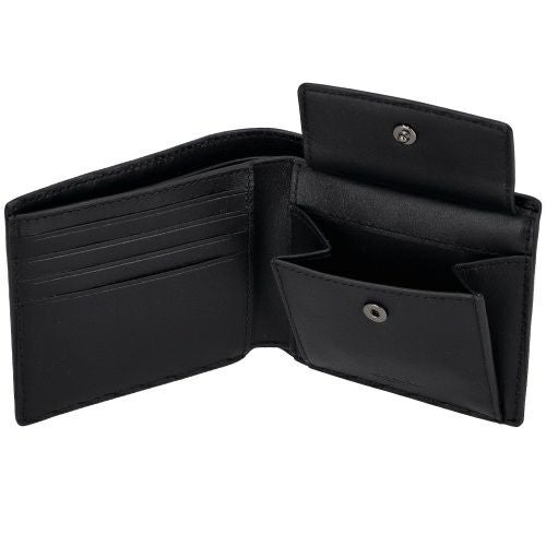 コーチ アウトレット 二つ折り財布 メンズ シグネチャー ブラック