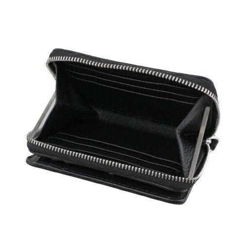 ロダニア 二つ折り財布 レディース ブラック RODANIA RDOC275BK