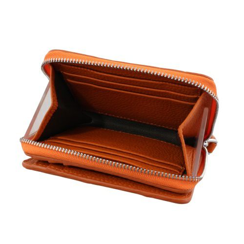 ロダニア 二つ折り財布 レディース オレンジ RODANIA RDOC275OR