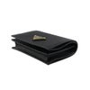 プラダ 二つ折り財布 コンパクト財布 レディース トライアングルロゴ サフィアーノ ブラック PRADA 1MV021 QHH F0002 NERO